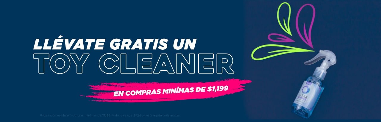 Banner promocional de toy cleaner gratis